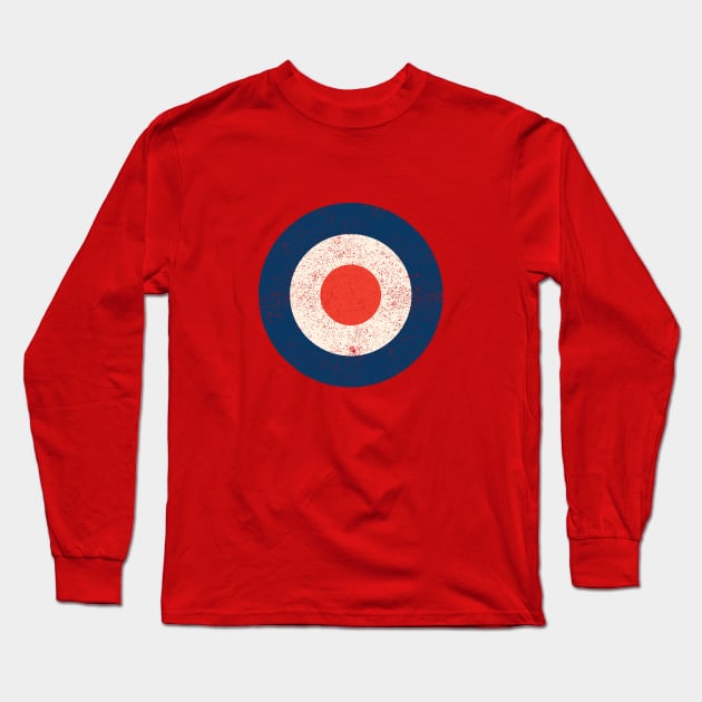 Mod Bullseye Long Sleeve T-Shirt by avperth